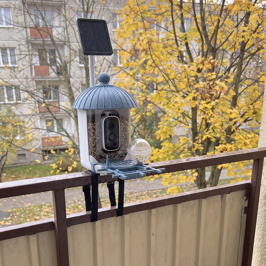 Karmnik z kamerą – zobacz z bliska, kto przylatuje